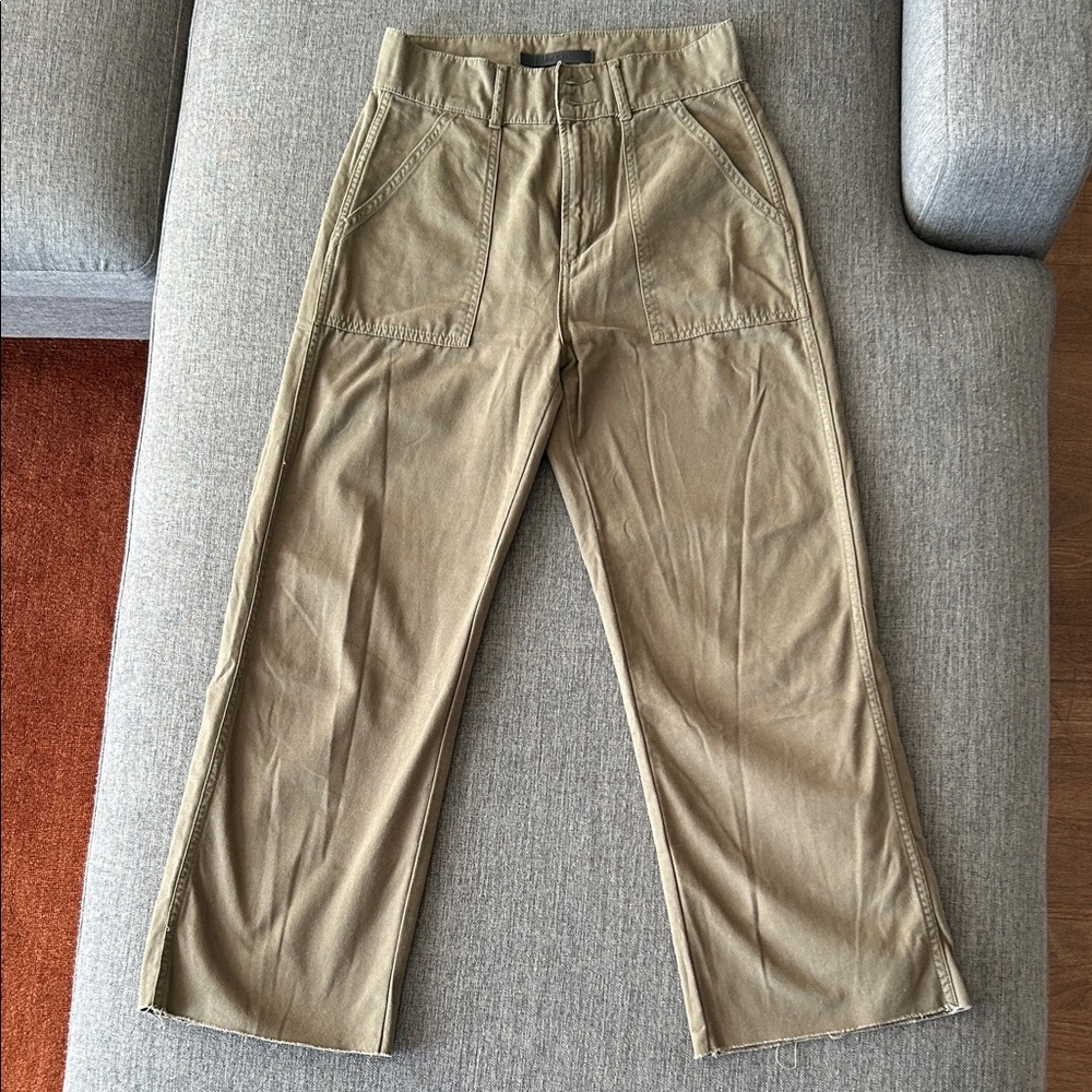 Joe's Jeans The Blake High Rise Wide Leg Crop Pants